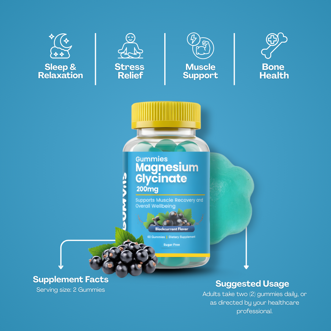Magnesium Glycinate 200mg – Lifestyle