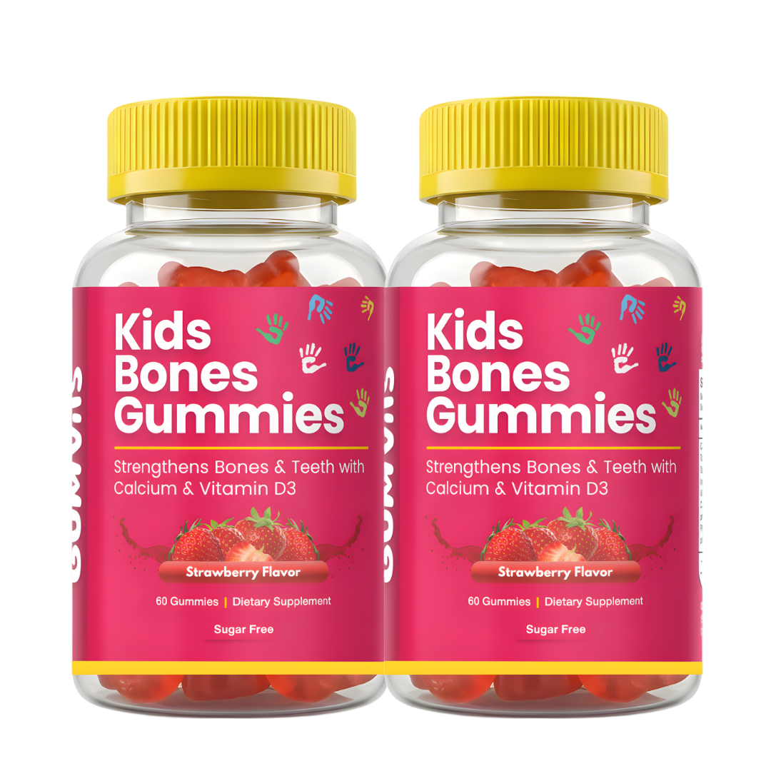Kids Bones – 120 Gummies – Main