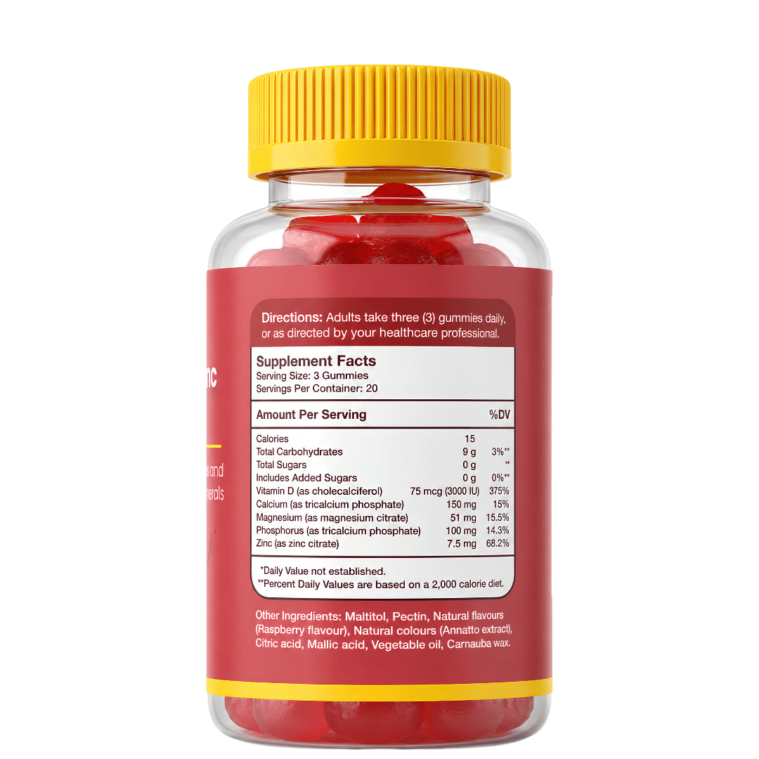 Calcium Magnesium Zinc & Vitamin D3