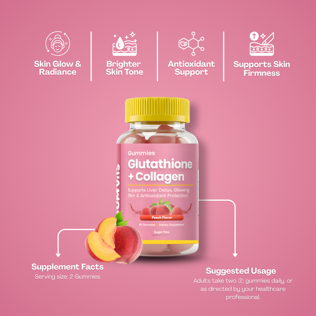 Gumvits Glutathione Plus Collagen Gummies Benefits