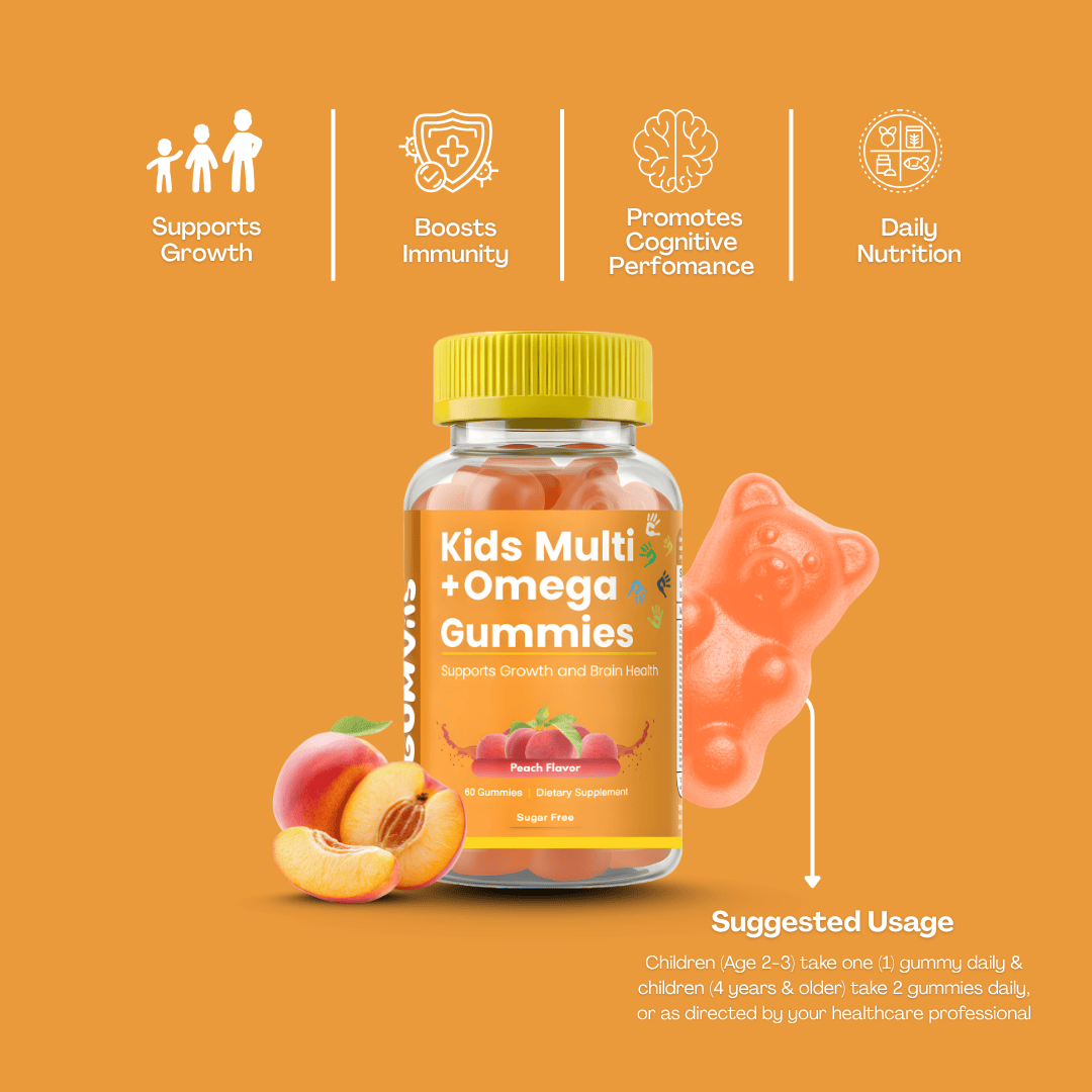 Kids Multi + Omega Gummies