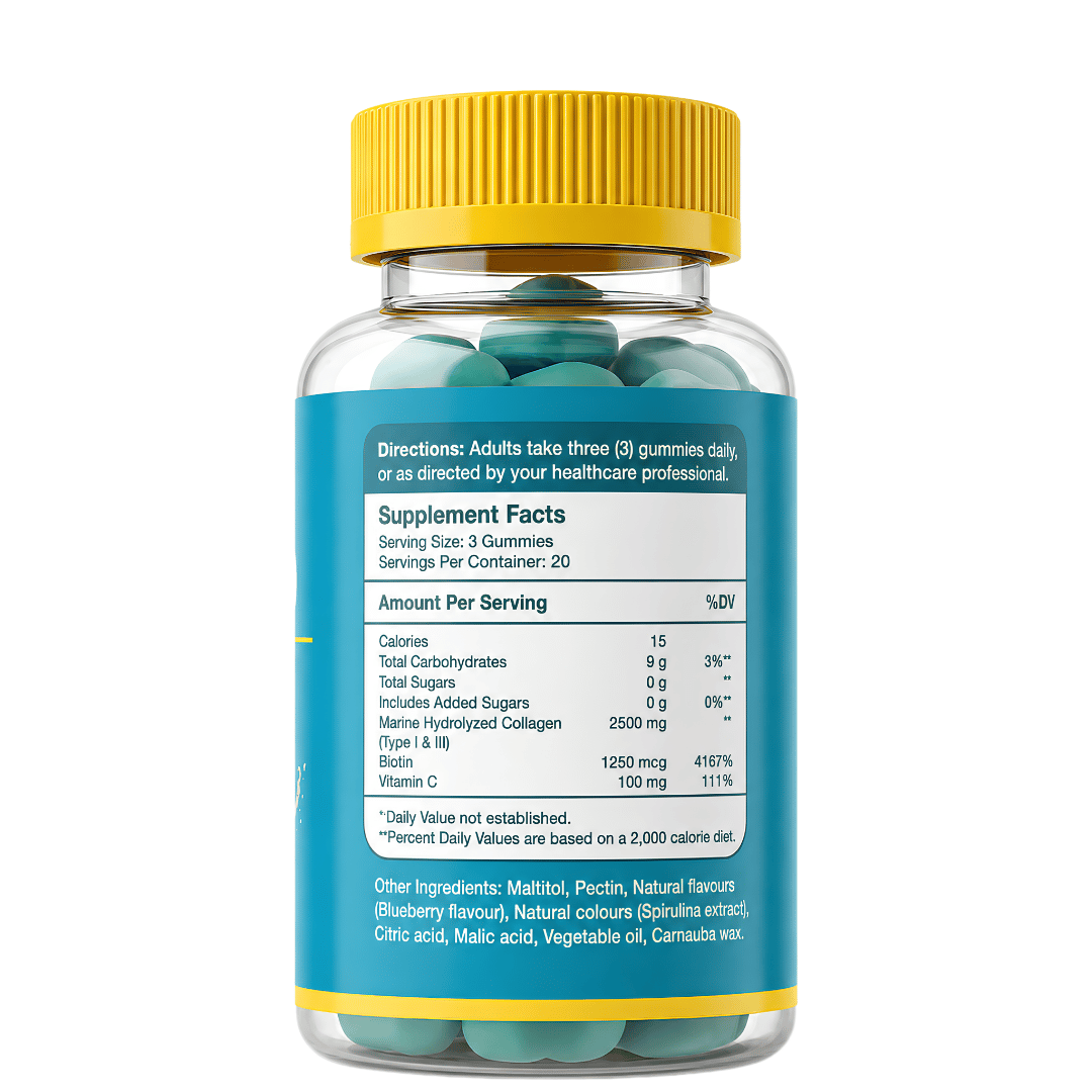 Marine Collagen with Biotin & Vitamin C Gummies
