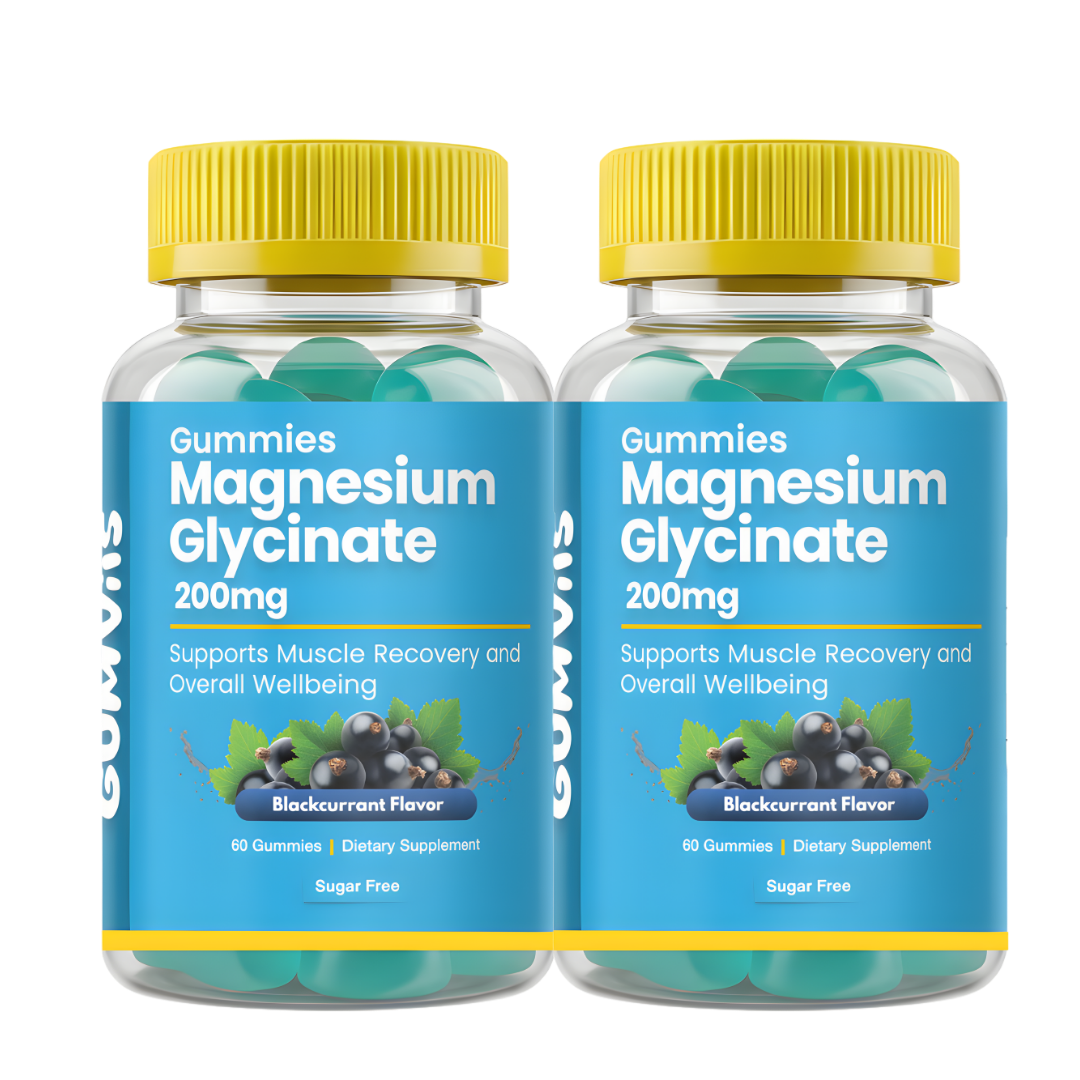 Magnesium Glycinate 200mg – 120 Gummies – Main