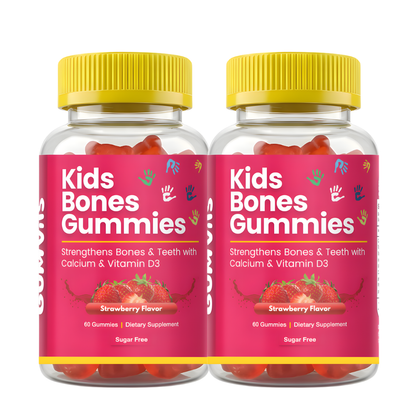 Kids Bones – 120 Gummies – Main