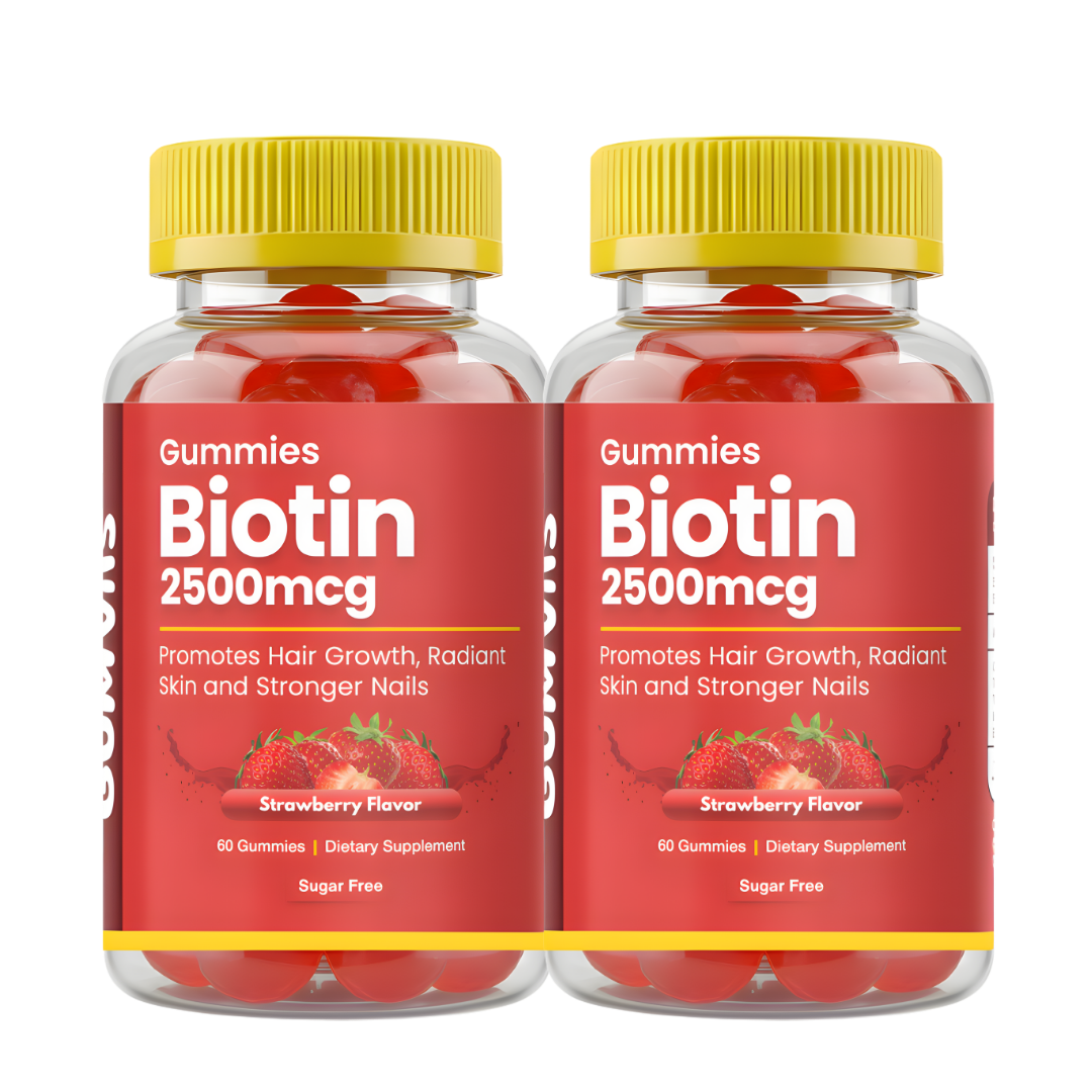 Biotin 2500mcg – 120 Gummies – Main