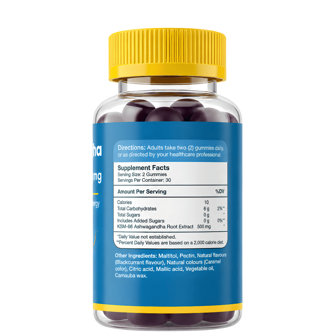 Gumvits KSM-66 Ashwagandha 500mg Gummies