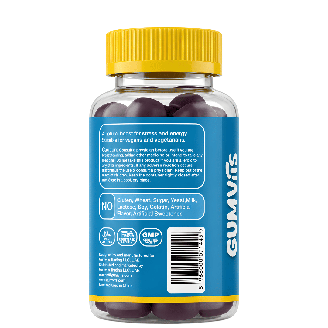 Gumvits KSM-66 Ashwagandha 500mg Gummies