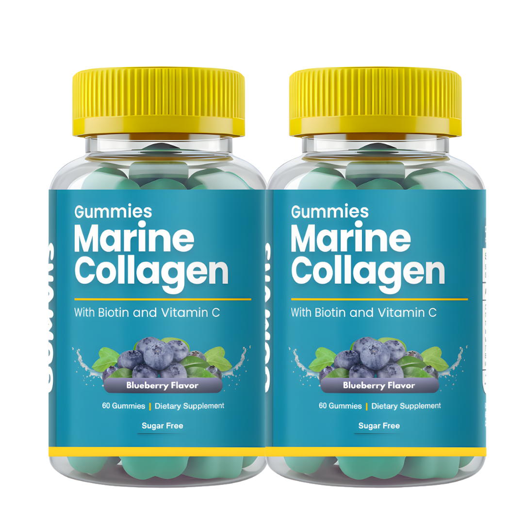 Gumvits Marine Collagen with Biotin & Vitamin C Gummies Bundle Pack