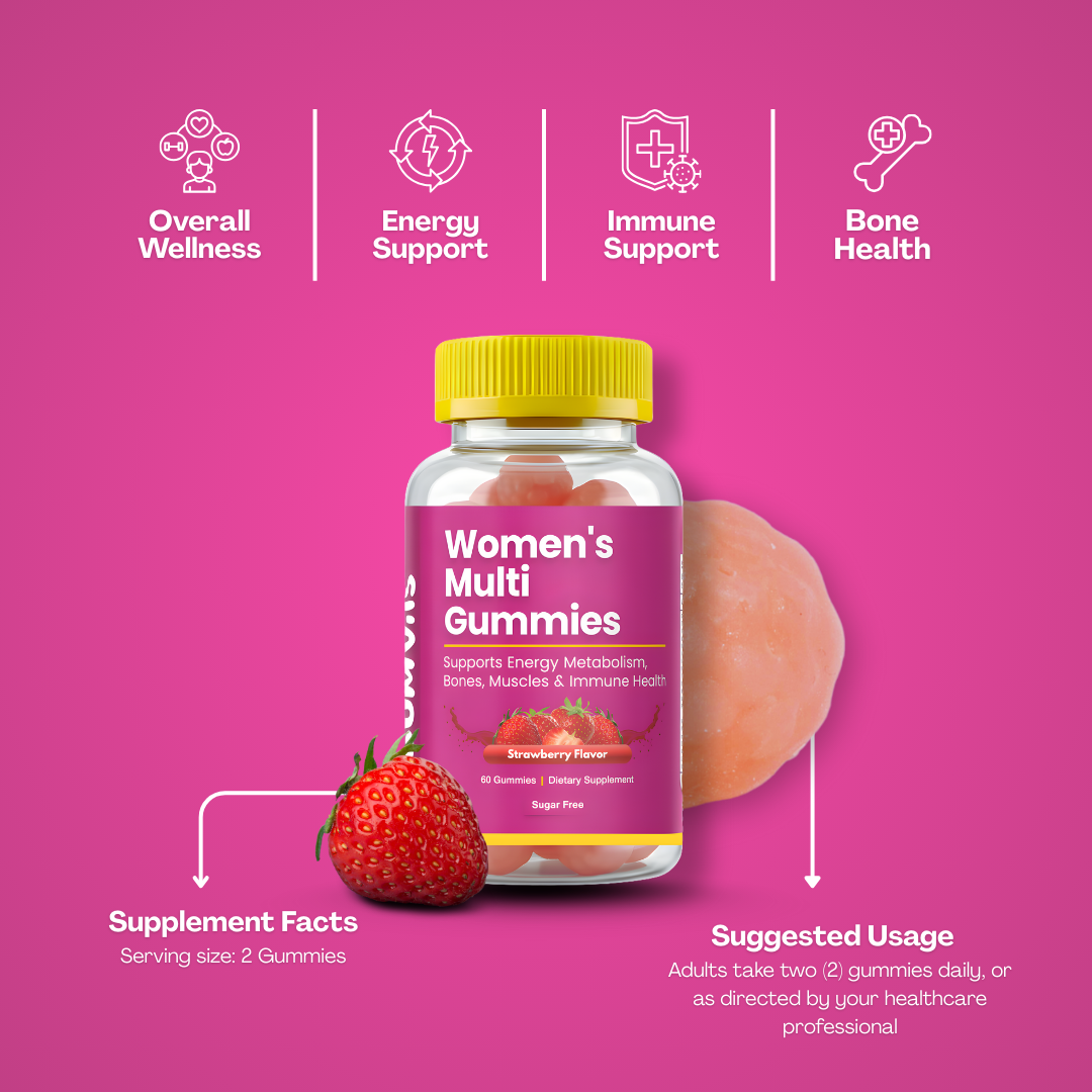 Gumvits Women's Multi Gummies Benefits