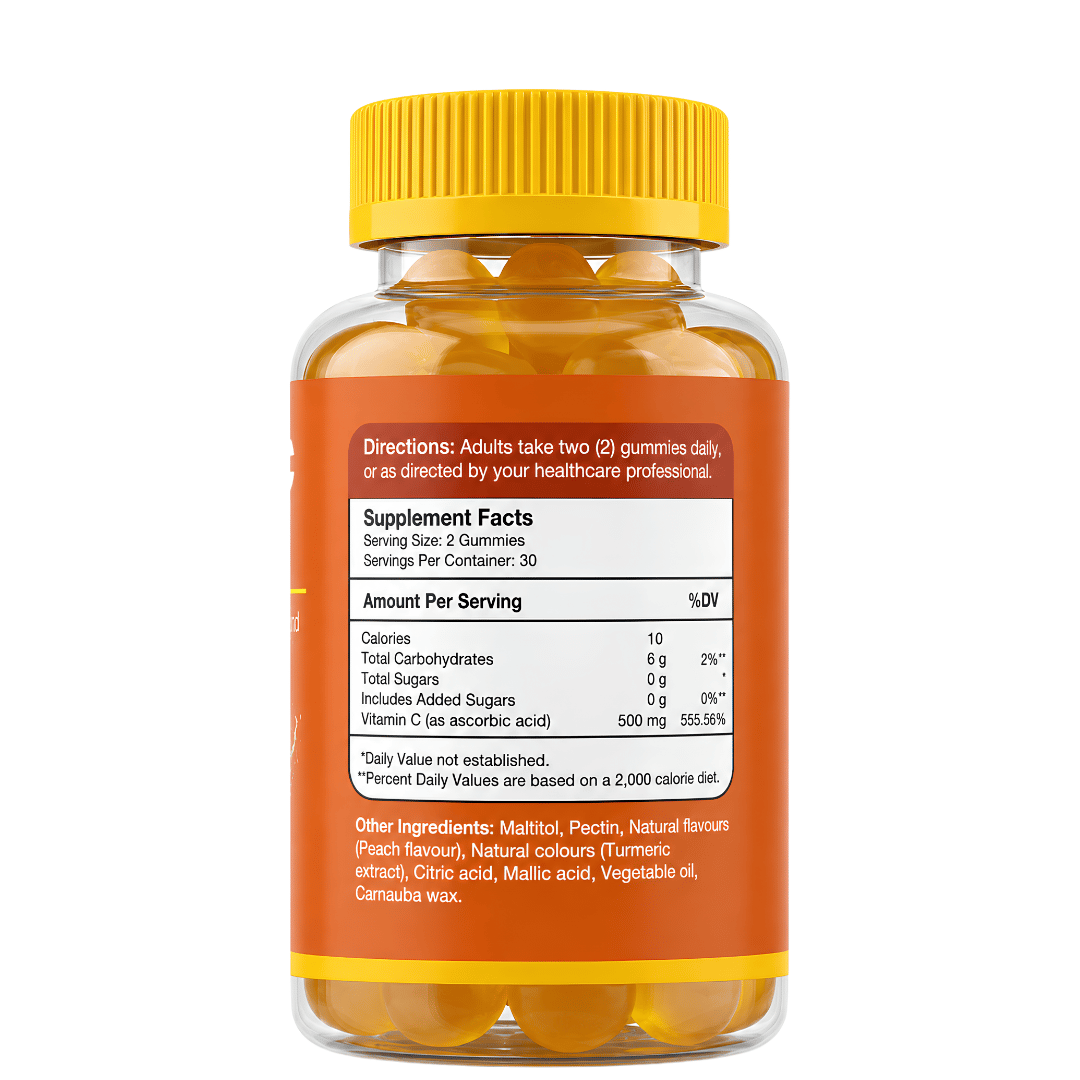 Gumvits Vitamin C 500mg Gummies, 60 Ct